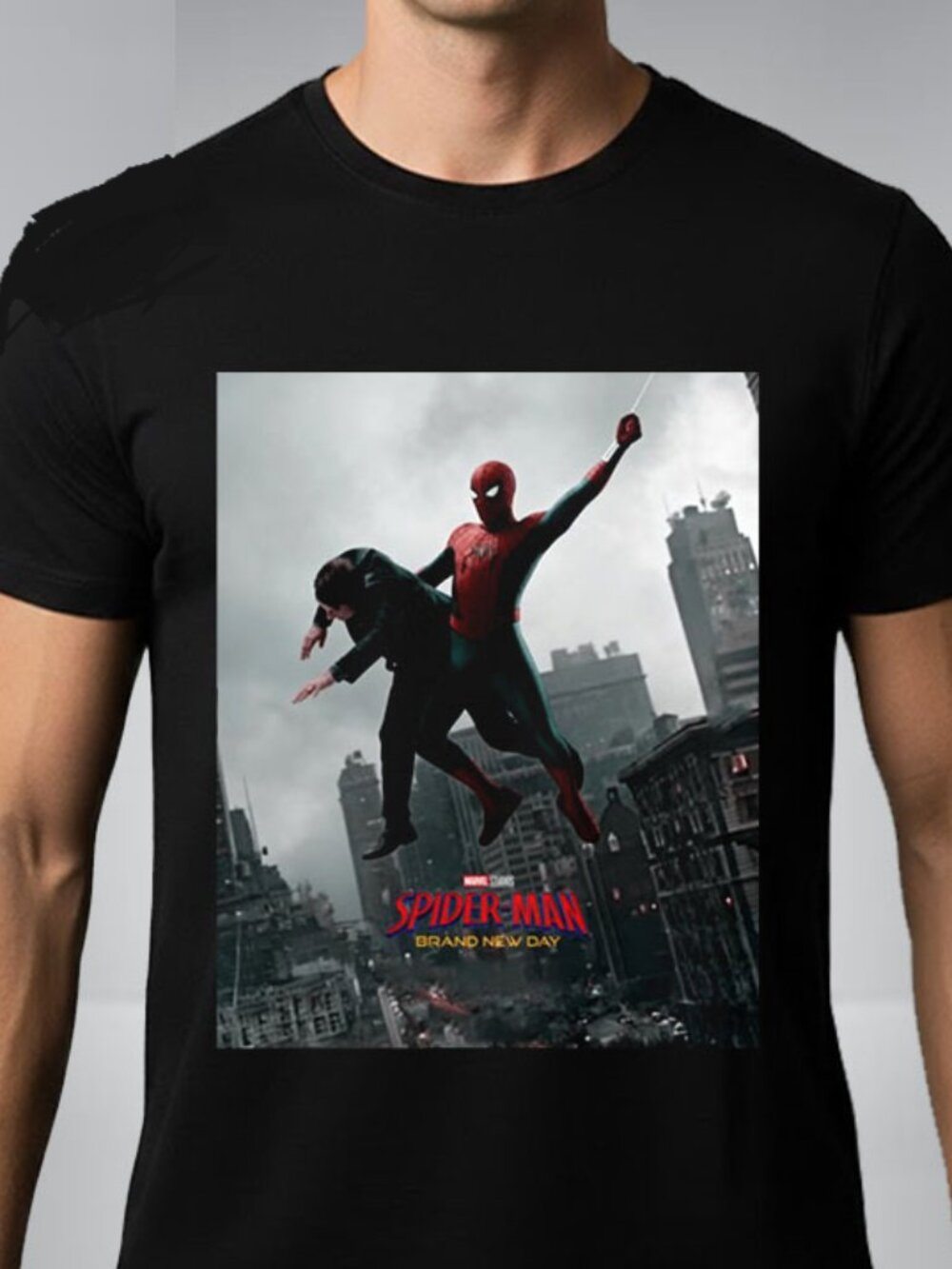 Spider Man Brand New Day Iconic Scene At Comic In New Trailer Unisex T-Shirt 287